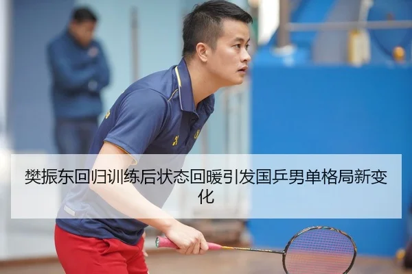 樊振东回归训练后状态回暖引发国乒男单格局新变化